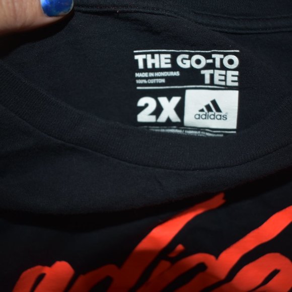 Adidas Mens Graphic Tee Size 2X EUC Clean Pet/Smoke-free home - Picture 5 of 5